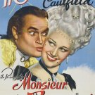 Monsieur Beaucaire (1946) - Bob Hope  Colorized Version  DVD