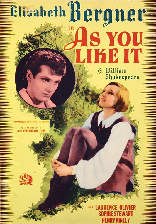 As You Like It (1936) - Laurence Olivier  Colorized Version  DVD