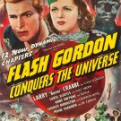 Flash Gordon Conquers The Universe (1940) - Buster Crabbe  Colorized Version  DVD