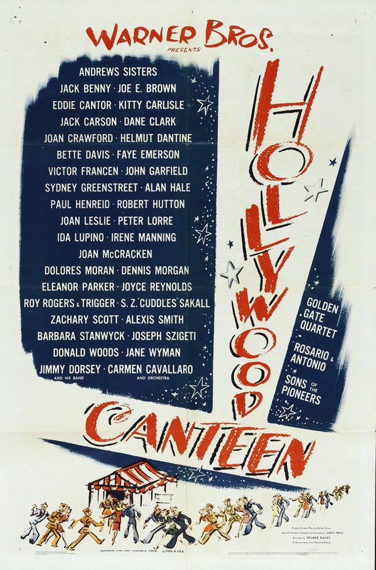 Hollywood Canteen (1944) - Bette Davis  Colorized Version  DVD