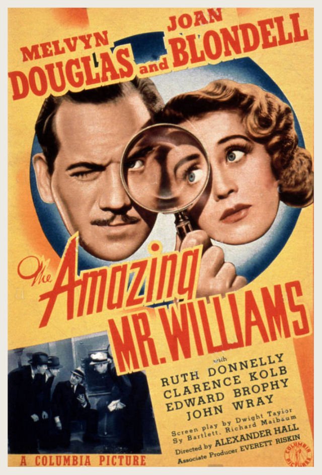 The Amazing Mr. Williams (1939) - Joan Blondell  Colorized Version  DVD
