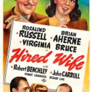 Hired Wife (1940) - Rosalind Russell  Colorized Version  DVD