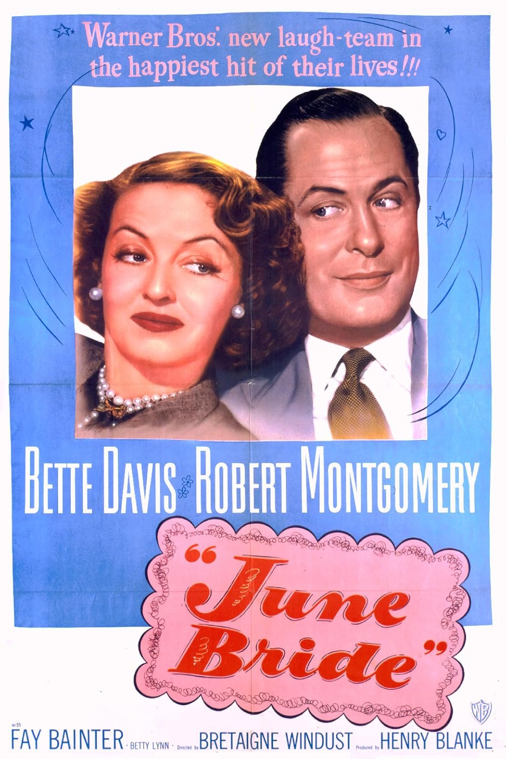 June Bride (1948) - Bette Davis  Colorized Version  DVD