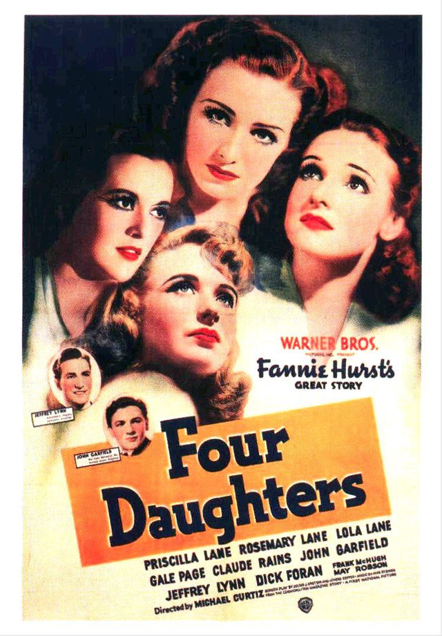 Four Daughters (1938) - Claude Rains  Colorized Version  DVD