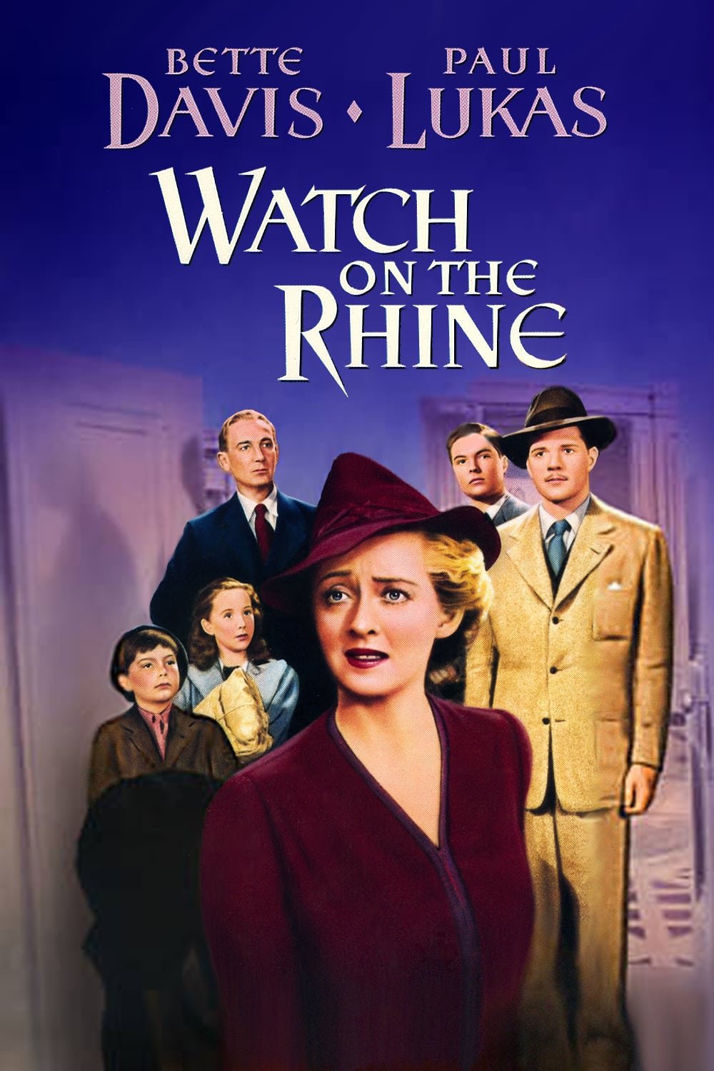 Watch On The Rhine (1943) - Bette Davis  Colorized Version DVD
