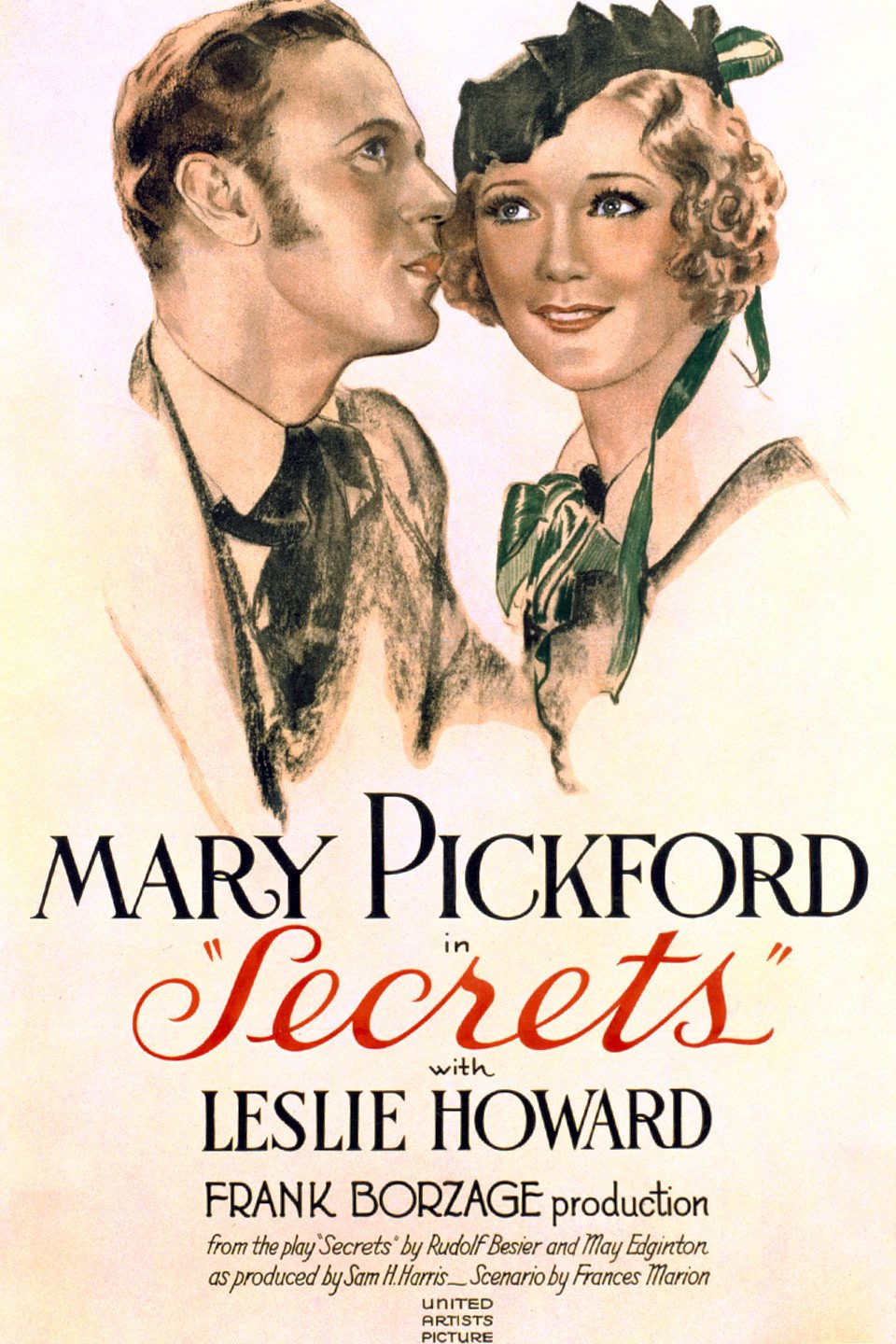 Secrets (1933) - Mary Pickford  Colorized Version  DVD