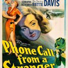 Phone Call From A Stranger (1952) - Bette Davis  Colorized Version DVD