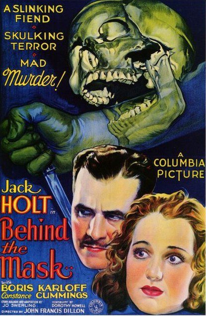 Behind The Mask (1932) - Boris Karloff  Colorized Version DVD