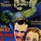 Behind The Mask (1932) - Boris Karloff  Colorized Version DVD