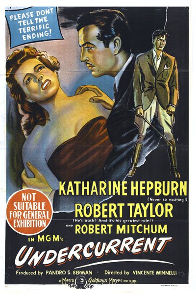 Undercurrent (1946) - Katharine Hepburn  Colorized Version  DVD