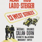 13 West Street (1962) - Alan Ladd  Colorized Version  DVD