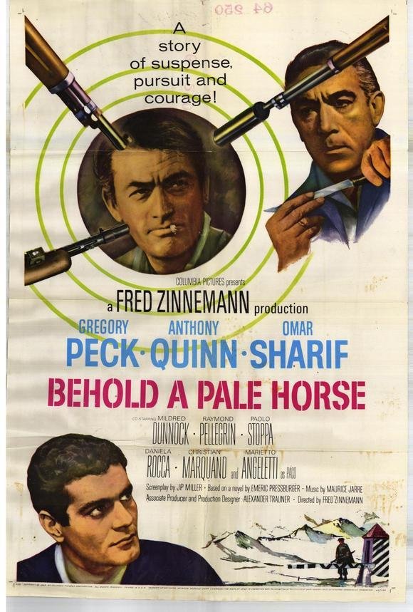 Behold A Pale Horse (1964) - Gregory Peck  Colorized Version DVD