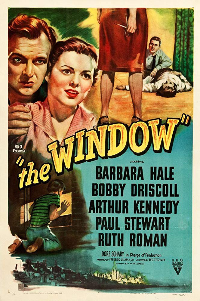 The Window (1949) - Bobby Driscoll  Colorized Version  DVD