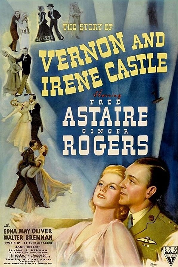 The Story Of Vernon And Irene Castle (1939) - Fred Astaire  Colorized Version  DVD