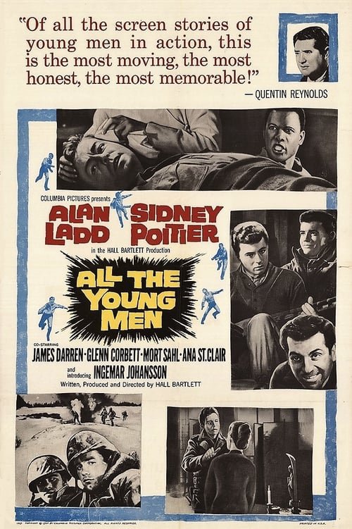 All The Young Men (1960) - Alan Ladd  Colorized Version  DVD