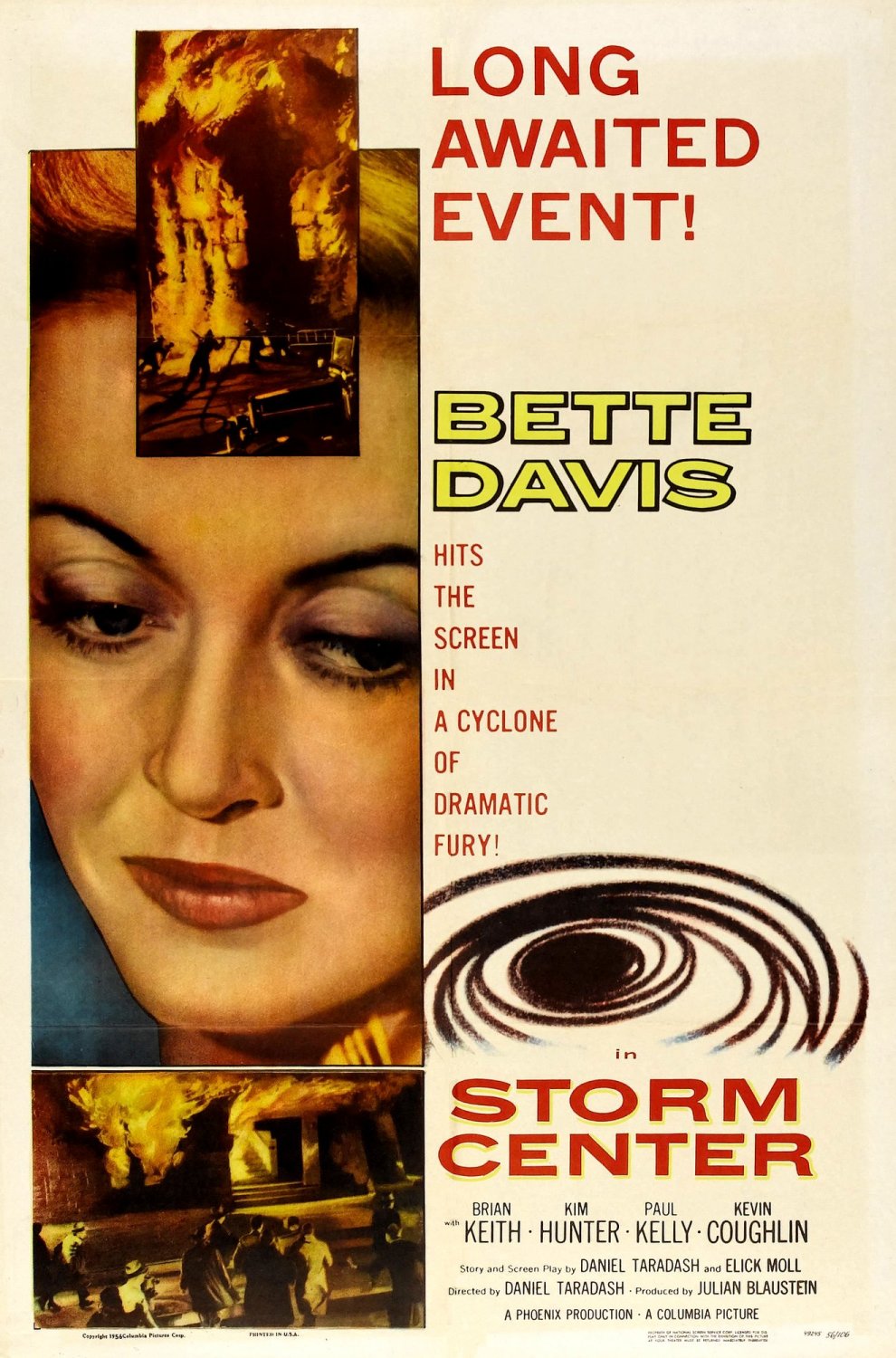 Storm Center (1956) - Bette Davis  Colorized Version  DVD
