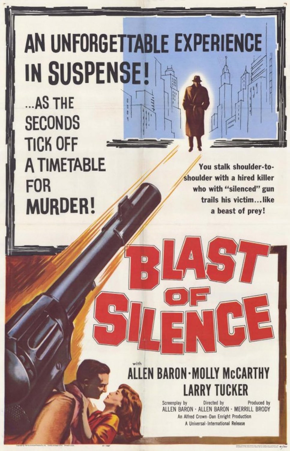 Blast Of Silence (1961) - Allen Baron  Colorized Version  DVD