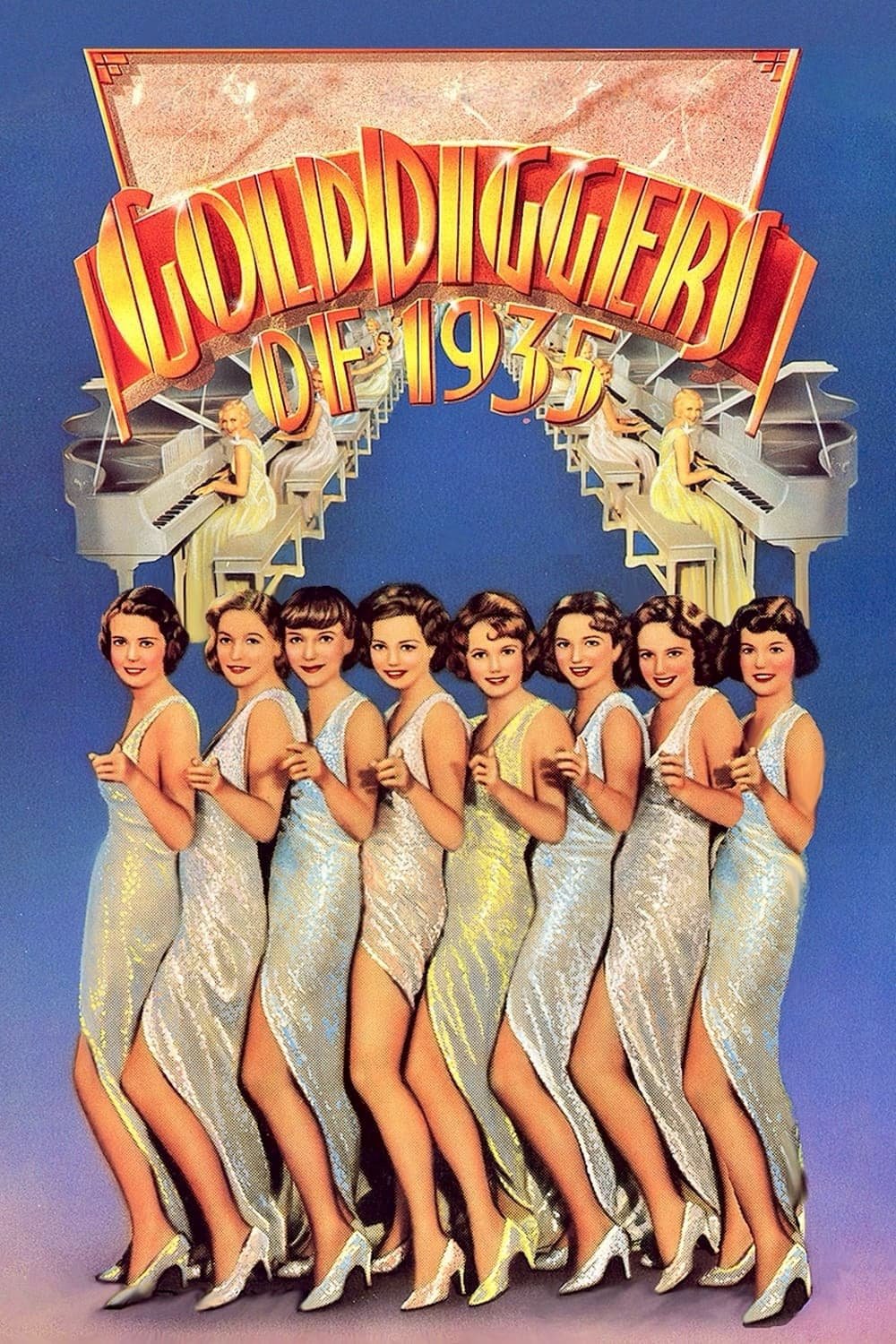 Gold Diggers Of 1935 (1935) - Dick Powell  Colorized Version  DVD