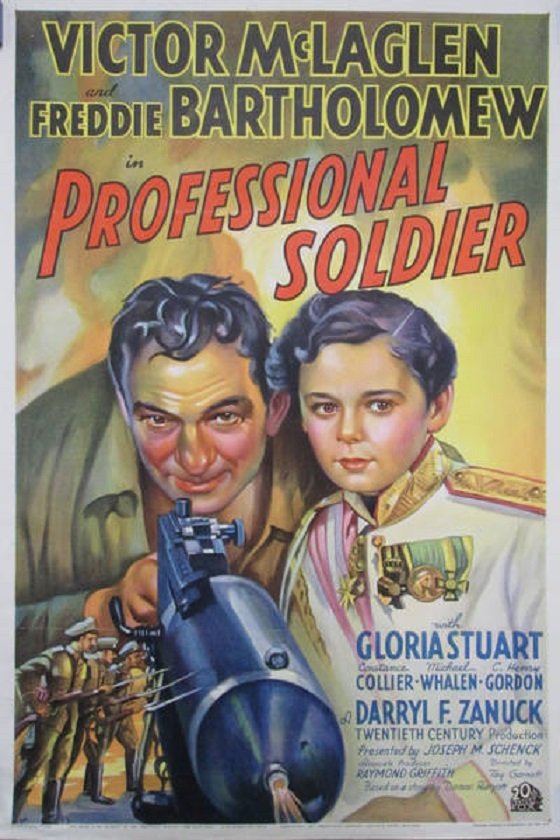 Professional Soldier (1935) - Victor McLaglen  Colorized Version  DVD