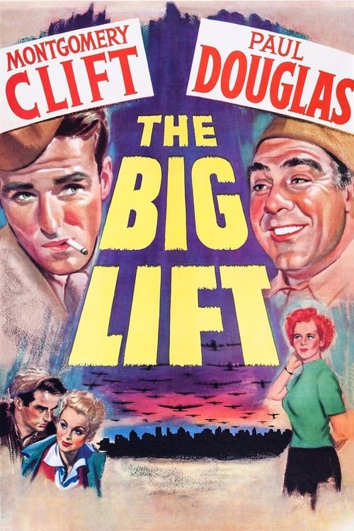 The Big Lift (1950) - Montgomery Clift  Colorized Version DVD