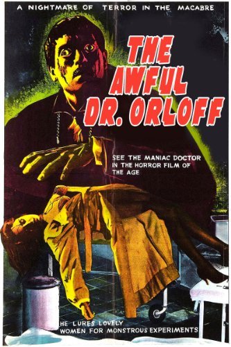 The Awful Dr. Orlof (1962) - Howard Vernon  Colorized Version  DVD