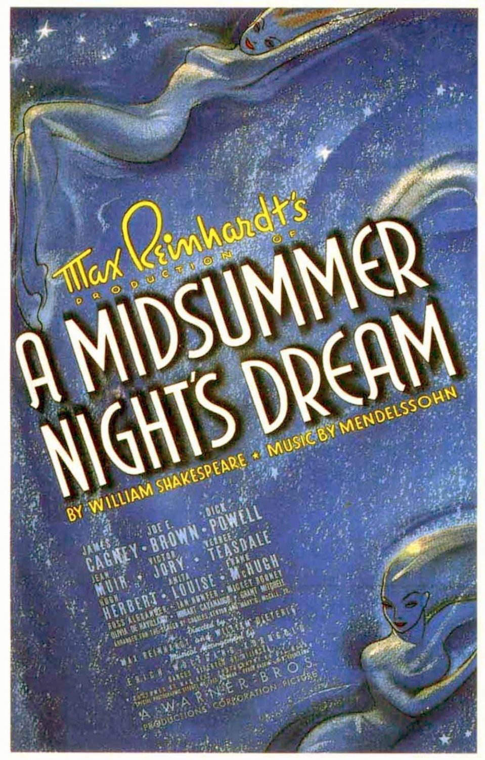 A Midsummer Night's Dream (1935) - James Cagney  Colorized Version  DVD