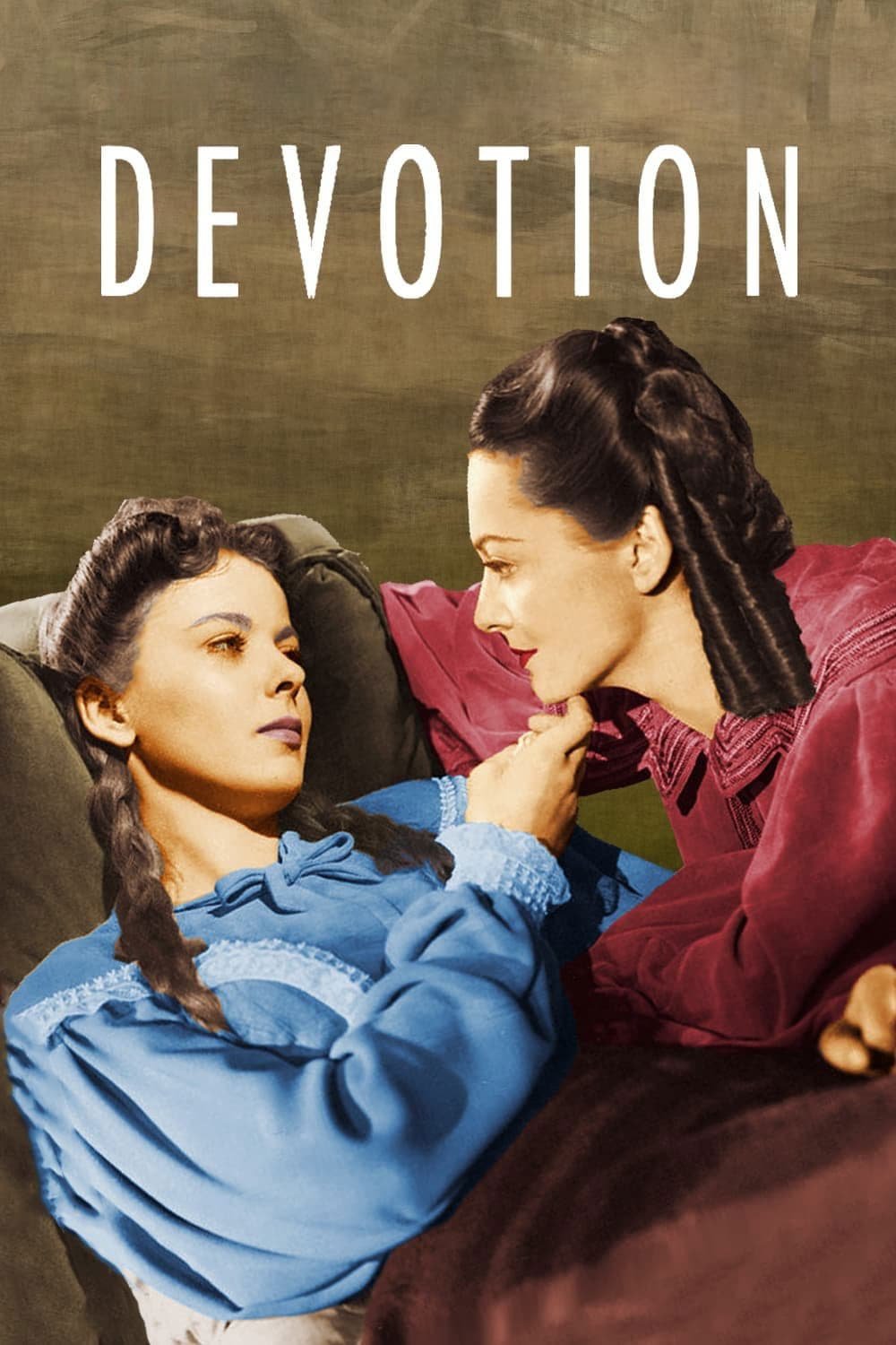 Devotion (1946) - Olivia de Havilland  Colorized Version DVD