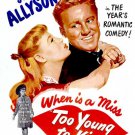 Too Young To Kiss (1951) - Van Johnson  Colorized Version DVD