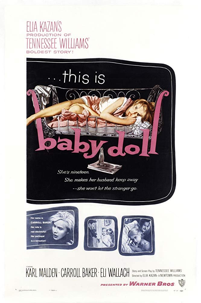 Baby Doll (1956) - Karl Malden  Colorized Version  DVD