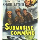 Submarine Command (1951) - William Holden  Colorized Version  DVD