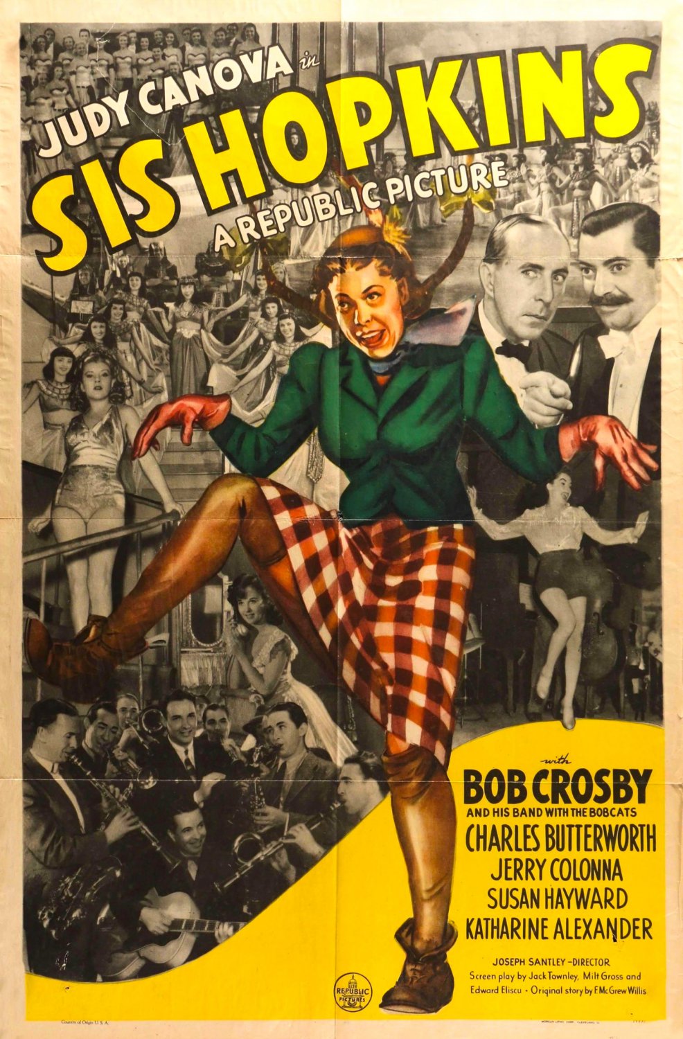 Sis Hopkins (1941) - Judy Canova  Colorized Version  DVD