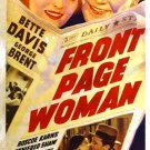 Front Page Woman (1935) - Bette Davis  Colorized Version  DVD