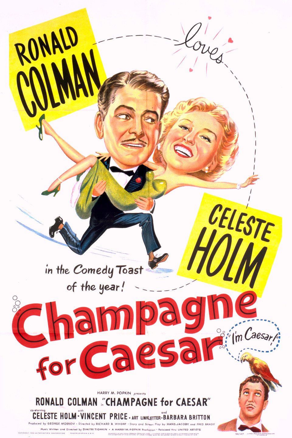 Champagne For Caesar (1950) - Ronald Colman  Colorized Version  DVD