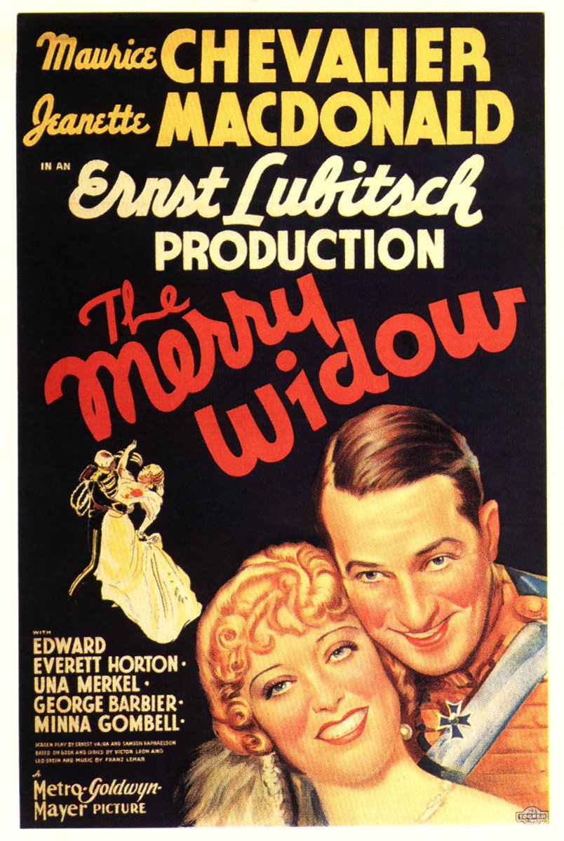 The Merry Widow (1934) - Maurice Chevalier  Colorized Version  DVD