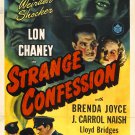 Strange Confession (1945) - Lon Chaney Jr.  Colorized Version  DVD