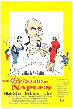 The Gold Of Naples (1954) - Sophia Loren  Colorized Version  DVD