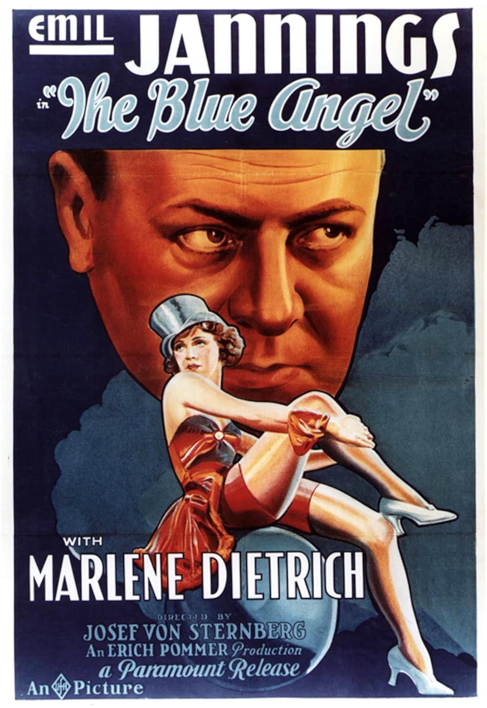 The Blue Angel (1930) - Marlene Dietrich  Colorized Version  DVD