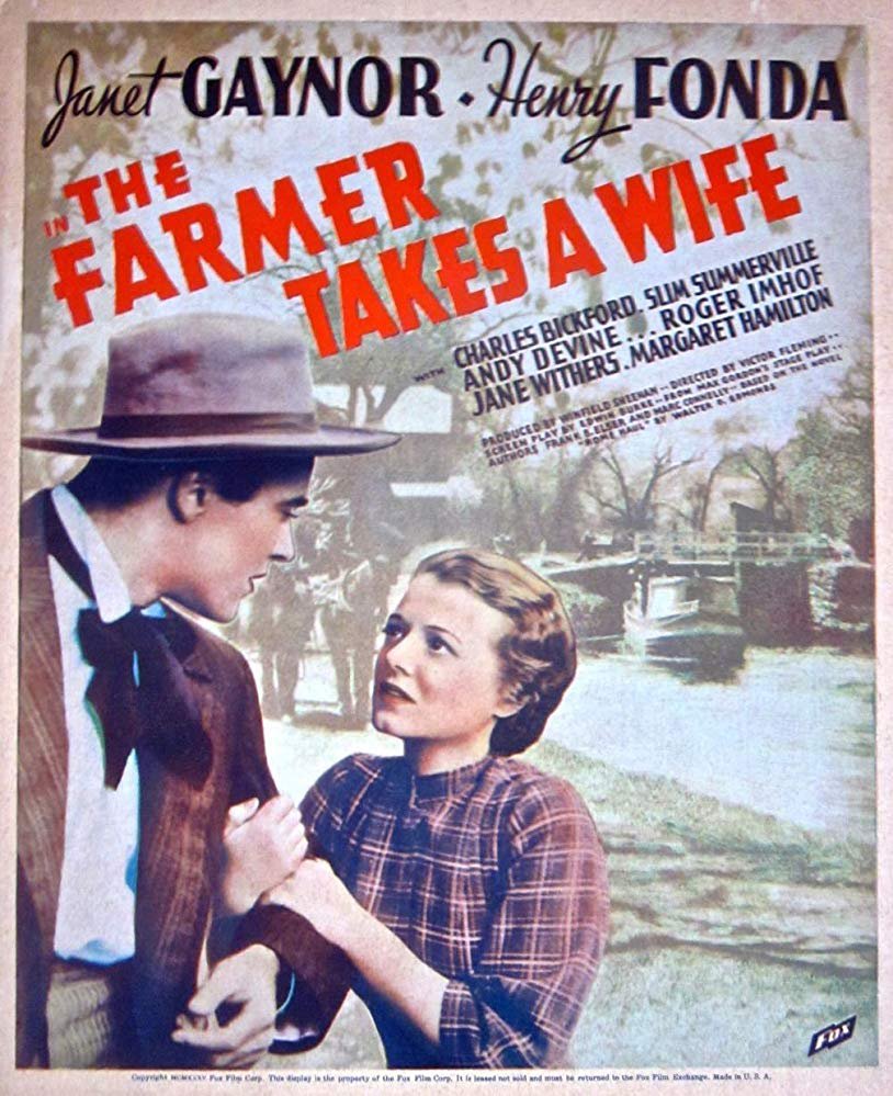 The Farmer Takes A Wife (1935) - Henry Fonda  Colorized Version DVD