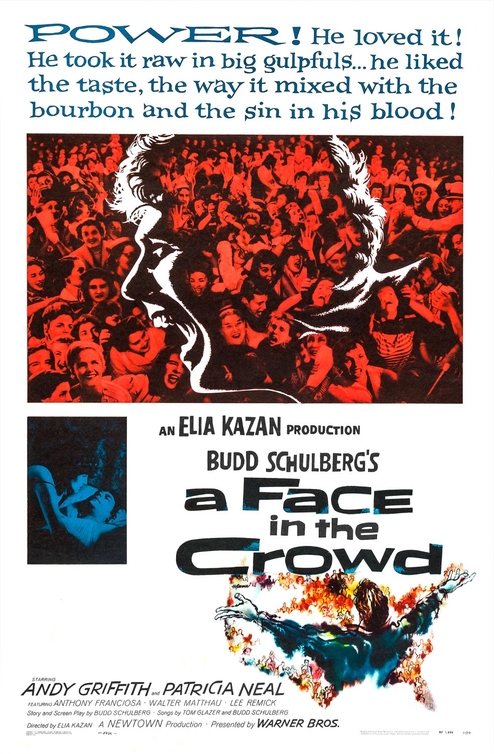A Face In The Crowd (1957) - Andy Griffith  Colorized Version  DVD