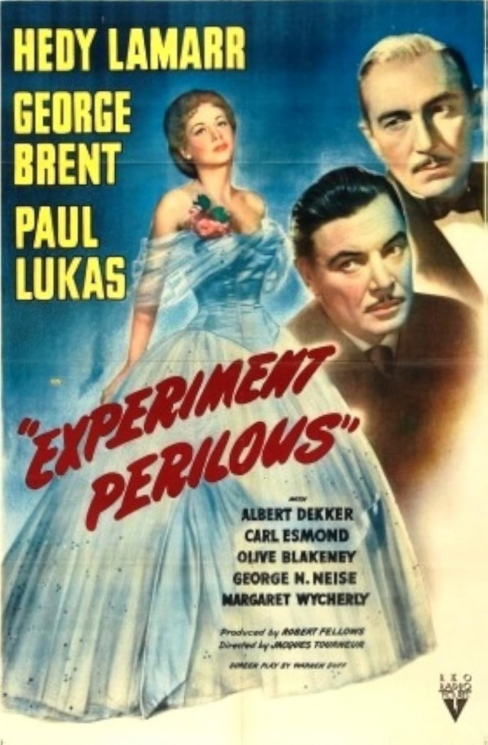 Experiment Perilous (1944) - Hedy Lamarr  Colorized Version  DVD