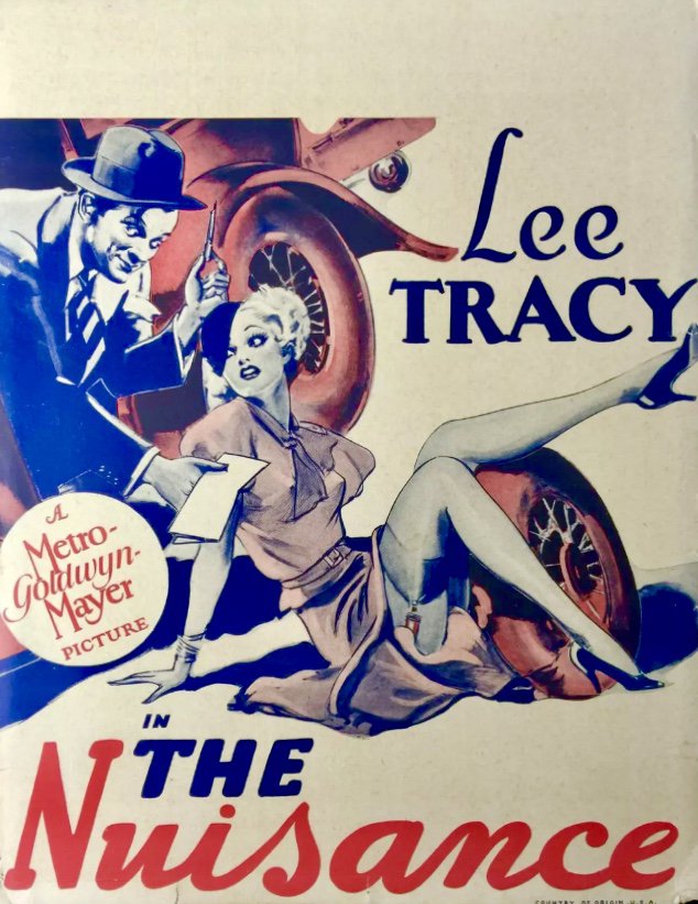 The Nuisance (1933) - Lee Tracy  Colorized Version  DVD