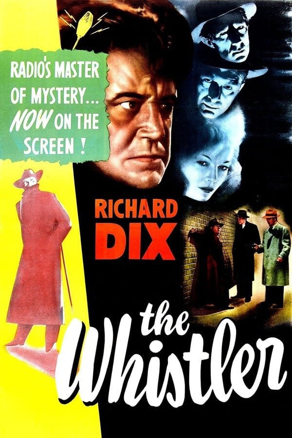 The Whistler (1944) - Richard Dix  Colorized Version DVD