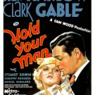 Hold Your Man (1933) - Clark Gable  Colorized Version  DVD