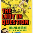 The Lady in Question (1940) - Rita Hayworth  Colorized Version  DVD