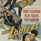 The Looters (1955) - Rory Calhoun  Colorized Version DVD