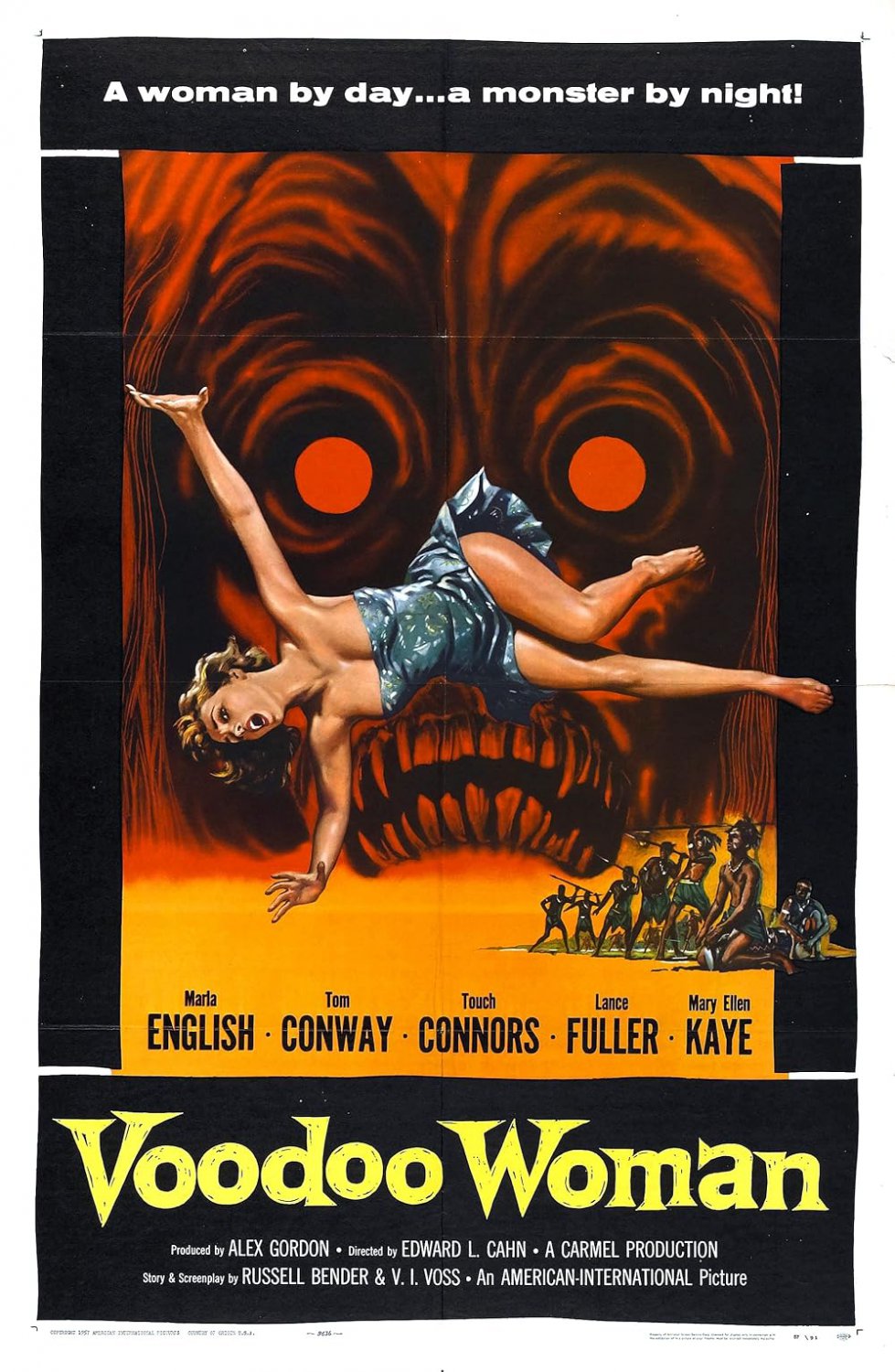 Voodoo Woman (1957) - Marla English  Colorized Version  DVD