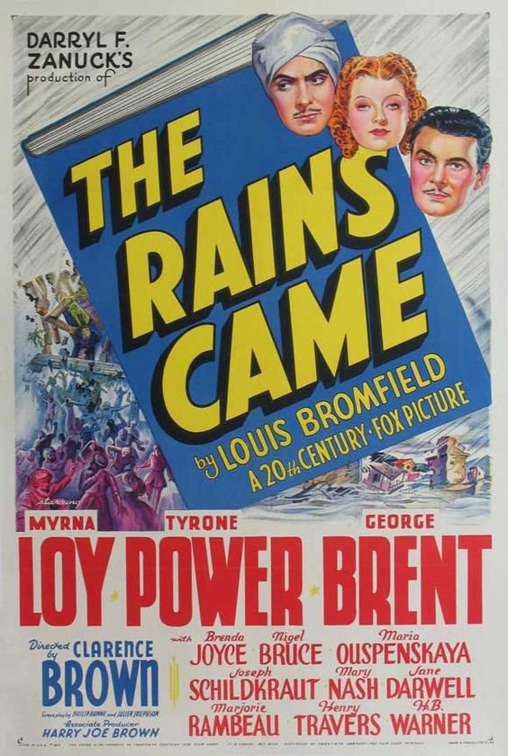 The Rains Came (1939) - Tyrone Power  Colorized Version  DVD