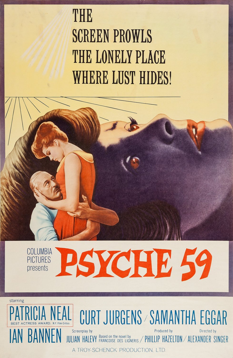 Psyche 59 (1964) - Curd J&Atilde;&frac14;rgens  Colorized Version  DVD