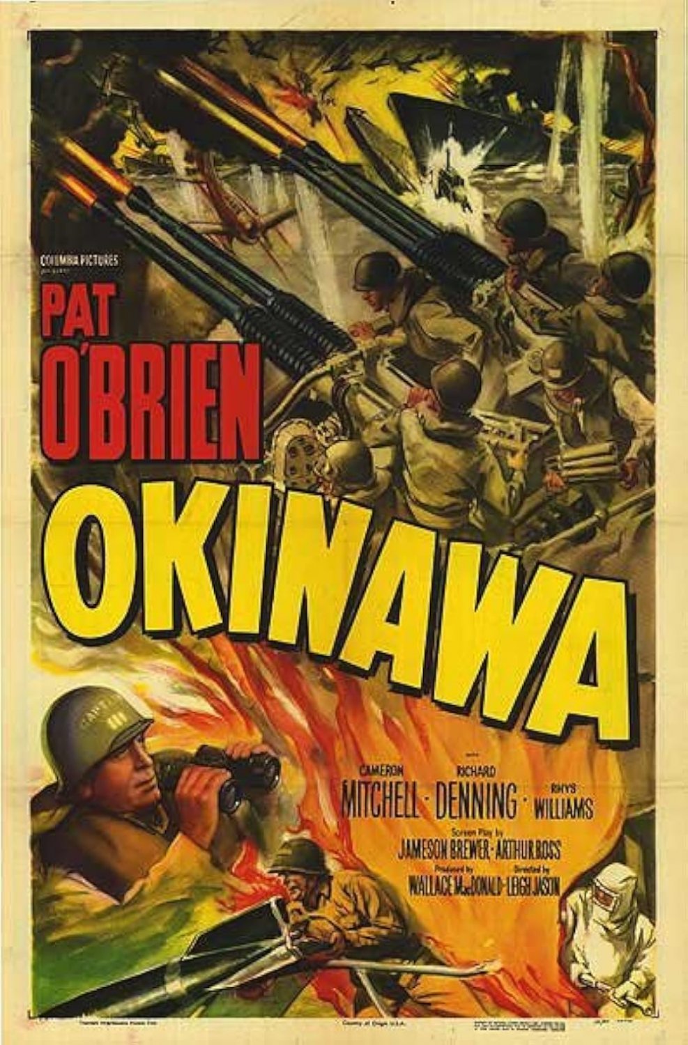 Okinawa (1952) - Pat O&Acirc;&acute;Brien  Colorized Version  DVD