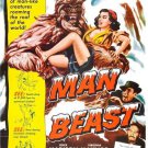 Man Beast (1956) - Rock Madison  Colorized Version  DVD